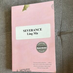 Severance by Ling Ma - Pink Cover
